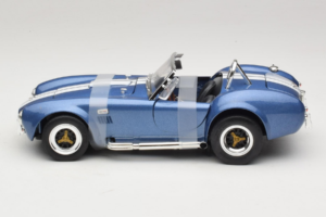 Shelby Cobra 427 S/C Blau Weißer Streifen Road Signature 1:18 92058-P2 Metall – Bild 3 von 6
