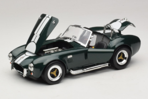 Shelby Cobra 427 S/C Dunkelgrün Weiße Streifen Road Signature 1:18 92058-P1 Metall – Bild 2 von 8