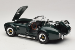 Shelby Cobra 427 S/C Dunkelgrün Weiße Streifen Road Signature 1:18 92058-P1 Metall – Bild 5 von 8