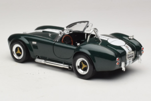 Shelby Cobra 427 S/C Dunkelgrün Weiße Streifen Road Signature 1:18 92058-P1 Metall – Bild 7 von 8