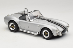 Shelby Cobra 427S/C Silber Mit Schwarzen Streifen Road Signature 1:18 92058 Metall – Bild 6 von 8