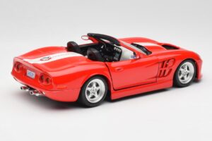 Shelby Series 1 Cabriolet Rot Bburago 1:18 3353 Metall – Bild 3 von 8