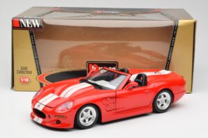 Shelby Series 1 Cabriolet Rot Bburago 1:18 3353 Metall – Bild 8 von 8