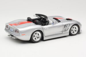 Shelby Series 1 Silber Bburago 1:18 3323 Metall – Bild 3 von 8