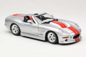 Shelby Series 1 Silber Bburago 1:18 3323 Metall – Bild 6 von 8