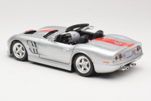 Shelby Series 1 Silber Bburago 1:18 3323 Metall – Bild 7 von 8