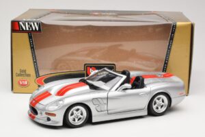 Shelby Series 1 Silber Bburago 1:18 3323 Metall – Bild 8 von 8