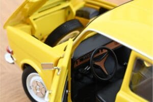 Simca 1000 LS Maya Gelb Norev 1:18 185714 Metall – Bild 4 von 4