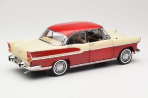 Simca Chambord Rot & Elfenbein Norev 1:18 185721 Metall – Bild 3 von 8