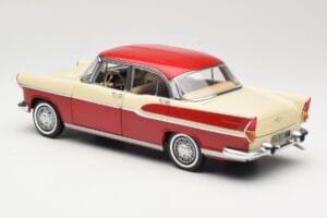 Simca Chambord Rot & Elfenbein Norev 1:18 185721 Metall – Bild 7 von 8