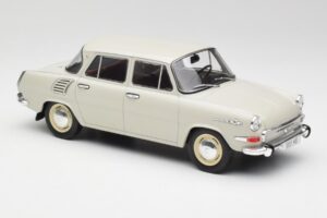 Skoda 1000 MB Grau & Weiss MCG 1:18 MCG18275 Metall – Bild 4 von 6