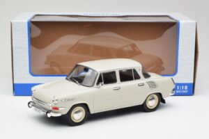 Skoda 1000 MB Grau & Weiss MCG 1:18 MCG18275 Metall – Bild 6 von 6