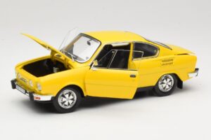 Skoda 110R Coupe Gelb Abrex 1:18 118ABS-707GK Metall – Bild 2 von 8