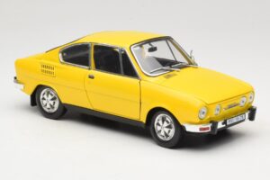 Skoda 110R Coupe Gelb Abrex 1:18 118ABS-707GK Metall – Bild 6 von 8