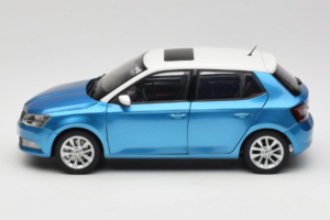 Skoda Fabia Mk3 Blau OEM 1:18 ZSF000004BLA Metall – Bild 4 von 8