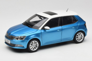Skoda Fabia Mk3 Blau OEM 1:18 ZSF000004BLA Metall