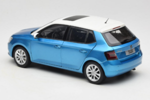 Skoda Fabia Mk3 Blau OEM 1:18 ZSF000004BLA Metall – Bild 7 von 8