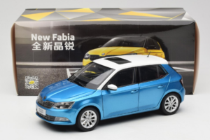 Skoda Fabia Mk3 Blau OEM 1:18 ZSF000004BLA Metall – Bild 8 von 8