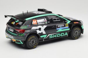 Skoda Fabia Rally2 #22 Toksport G. Greensmith / J. Andersson Safari Rally Kenya 2024 IXO 1:18 18RMC209 Metall – Bild 2 von 6