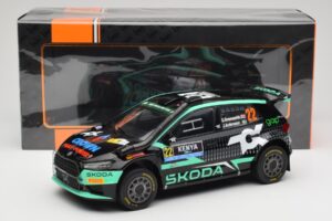 Skoda Fabia Rally2 #22 Toksport G. Greensmith / J. Andersson Safari Rally Kenya 2024 IXO 1:18 18RMC209 Metall – Bild 6 von 6