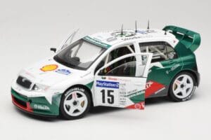 Skoda Fabia WRC #15 T. Gardemeister / P. Lukander WRC 1999 Solido 1:18 90457 Metall – Bild 2 von 8