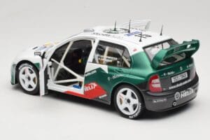 Skoda Fabia WRC #15 T. Gardemeister / P. Lukander WRC 1999 Solido 1:18 90457 Metall – Bild 5 von 8