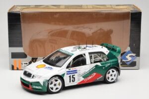 Skoda Fabia WRC #15 T. Gardemeister / P. Lukander WRC 1999 Solido 1:18 90457 Metall – Bild 8 von 8