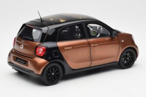 Smart Forfour W453 Schwarz Hazel Braun Norev 1:18 B66960299 Metall – Bild 3 von 8