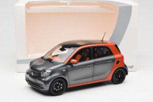 Smart Forfour W453 Lava Orange Graphit Grau Norev 1:18 B66960298 Metall – Bild 8 von 8