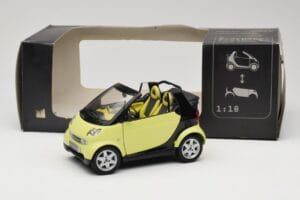 Smart Fortwo 450 Cabrio Gelb Minichamps 1:18 0012889V001C49Q00 Metall – Bild 8 von 8