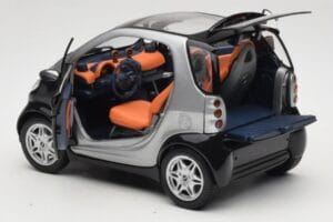 Smart Fortwo Schwarz Kyosho 1:18 0004830V000C08Q00 Metall – Bild 5 von 8