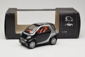 Smart Fortwo Schwarz Kyosho 1:18 0004830V000C08Q00 Metall – Bild 8 von 8