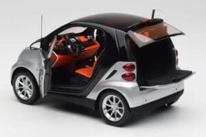 Smart Fortwo Coupe W451 Silber & Schwarz Minichamps 1:18 Q0022528V001C75Q00 Metall – Bild 5 von 8