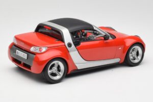 Smart Roadster Rot Bburago 1:18 34099 Metall – Bild 3 von 8