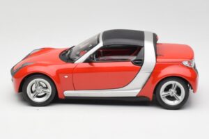 Smart Roadster Rot Bburago 1:18 34099 Metall – Bild 4 von 8
