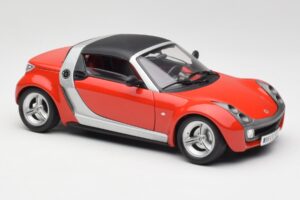 Smart Roadster Rot Bburago 1:18 34099 Metall – Bild 6 von 8