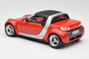 Smart Roadster Rot Bburago 1:18 34099 Metall – Bild 7 von 8