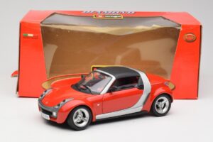 Smart Roadster Rot Bburago 1:18 34099 Metall – Bild 8 von 8