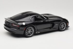 SRT Viper GTS Schwarz Maisto 1:18 31128 Metall – Bild 3 von 8
