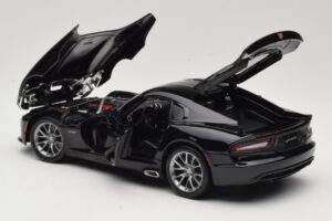 SRT Viper GTS Schwarz Maisto 1:18 31128 Metall – Bild 5 von 8