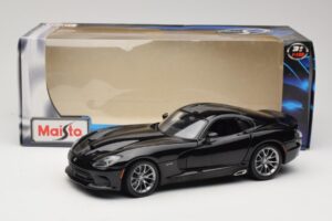 SRT Viper GTS Schwarz Maisto 1:18 31128 Metall – Bild 8 von 8