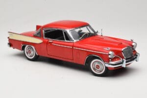 Studebaker Golden Hawk Apache Red Motor City 1:18 80009 Metall – Bild 6 von 8
