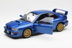Subaru Impreza 22B Upgraded Version Blau Mit Goldfelgen AUTOart 1:18 78602 Metall – Bild 2 von 8