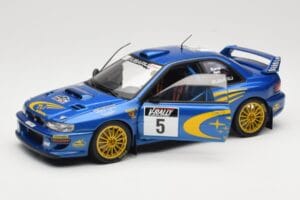 Subaru Impreza WRC #5 R. Burns / R. Reid Rally de France 1999 AUTOart 1:18 89993 Metall – Bild 2 von 8