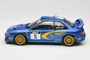 Subaru Impreza WRC #5 R. Burns / R. Reid Rally de France 1999 AUTOart 1:18 89993 Metall – Bild 4 von 8