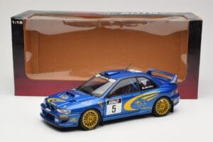Subaru Impreza WRC #5 R. Burns / R. Reid Rally de France 1999 AUTOart 1:18 89993 Metall – Bild 8 von 8