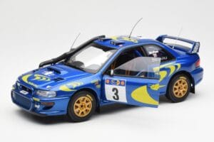 Subaru Impreza WRC #3 C. McRae / N. Grist Safari Rally Winner 1997 AUTOart 1:18 89792 Metall – Bild 2 von 8