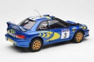 Subaru Impreza WRC #3 C. McRae / N. Grist Safari Rally Winner 1997 AUTOart 1:18 89792 Metall – Bild 3 von 8