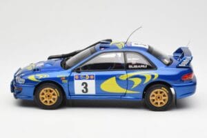 Subaru Impreza WRC #3 C. McRae / N. Grist Safari Rally Winner 1997 AUTOart 1:18 89792 Metall – Bild 4 von 8