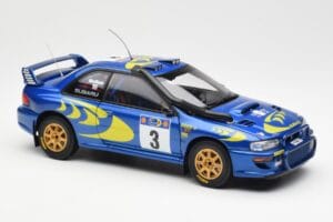 Subaru Impreza WRC #3 C. McRae / N. Grist Safari Rally Winner 1997 AUTOart 1:18 89792 Metall – Bild 6 von 8
